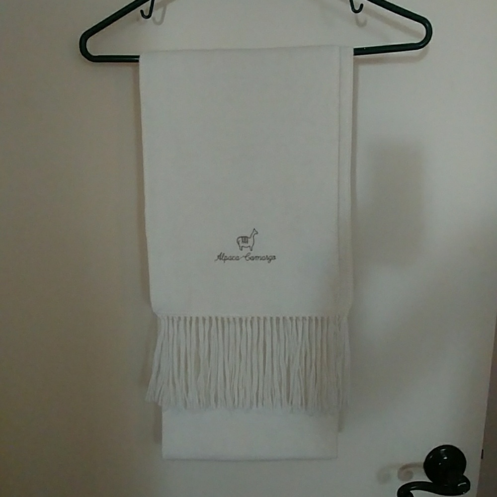 Alpaca camargo wool scarf